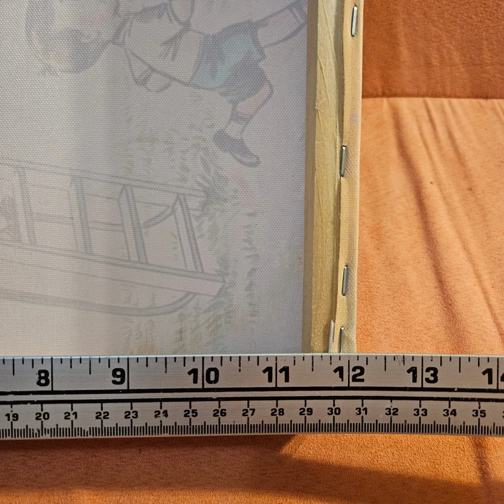 Vintage Chutes and Ladders Game Canvas Wall Art‎ Decor Retro Toy Room Game Room